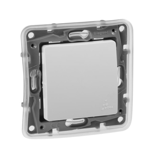 Выключатель влагостойкий IP44, белый, 672200 Legrand Etika