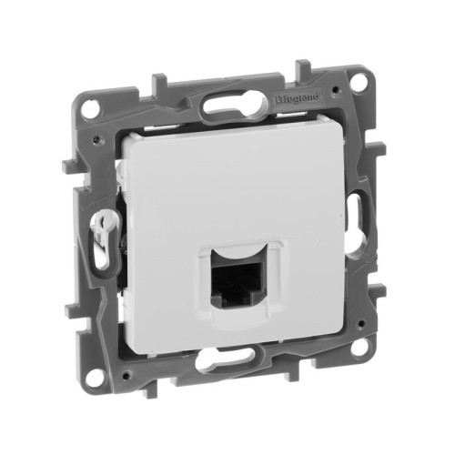 Компьютерная розетка RJ-45, белый, 672241 Legrand Etika