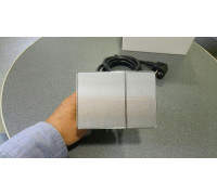 Розетка 220В с USB в столешницу, нержавеющая сталь, Versapad ASA 060.08F.00003