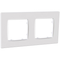 Рамка двойная NORDIC, белый, PLK1020032 Plank Electrotechnic
