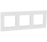 Рамка тройная NORDIC, белый, PLK1030032 Plank Electrotechnic