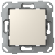 Выключатель одноклавишный, слоновая кость, PLK0111131 Plank Electrotechnic
