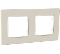 Рамка двойная NORDIC, слоновая кость, PLK1020132 Plank Electrotechnic