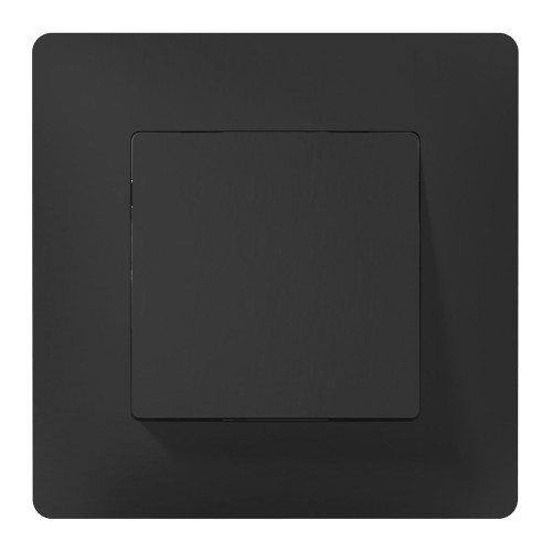 Выключатель перекрестный, антрацит soft-touch, PLK0311241 Plank Electrotechnic