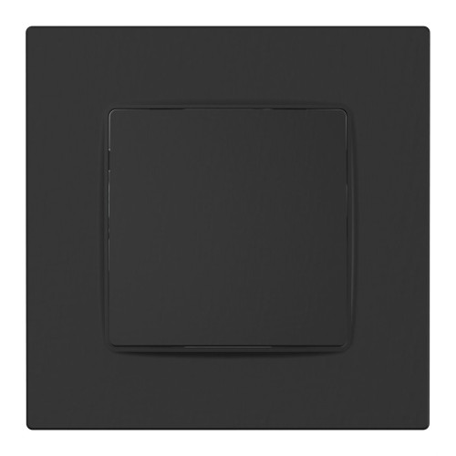 Выключатель перекрестный, антрацит soft-touch, PLK0311241 Plank Electrotechnic