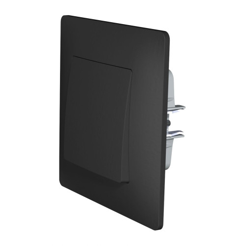 Выключатель перекрестный, антрацит soft-touch, PLK0311241 Plank Electrotechnic