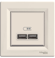 USB розетка, кремовый, EPH2700223 Schneider Electric Asfora