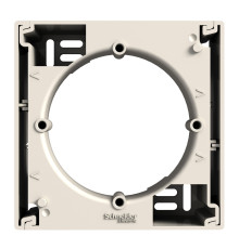 Коробка для накладного монтажа, одинарная, кремовый, EPH6100123 Schneider Asfora