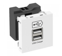 Розетка USB для зарядки, белый, 6105300 Obo Bettermann