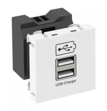 Розетка USB для зарядки, белый, 6105300 Obo Bettermann