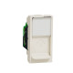 Розетка компьютерная RJ45, 6, UTP, бежевый, 1 модуль, Unica New Schneider NU341444
