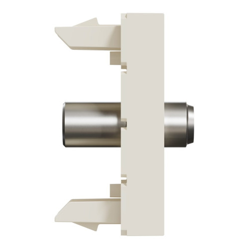 Розетка Coaxial F-type, бежевый, 1 модуль, Unica New Schneider NU346844