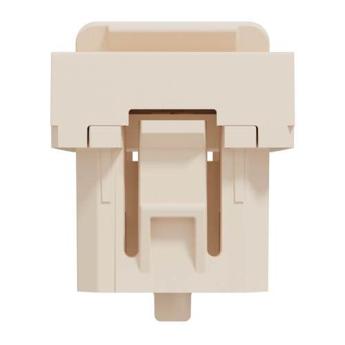 Центральная плата RJ45 Keystone / Systimax, бежевый, 1 модуль, Unica New Schneider NU946044