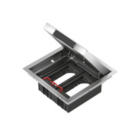 Металлический лючок для розеток, 8 модулей, OptiLine 45 ISM51624 Schneider Electric