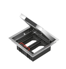 Металлический лючок для розеток, 8 модулей, OptiLine 45 ISM51624 Schneider Electric