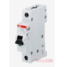 Автоматический выключатель 25А, 1 полюс, тип B, SZ201-B25 ABB 2CDS251025R0255