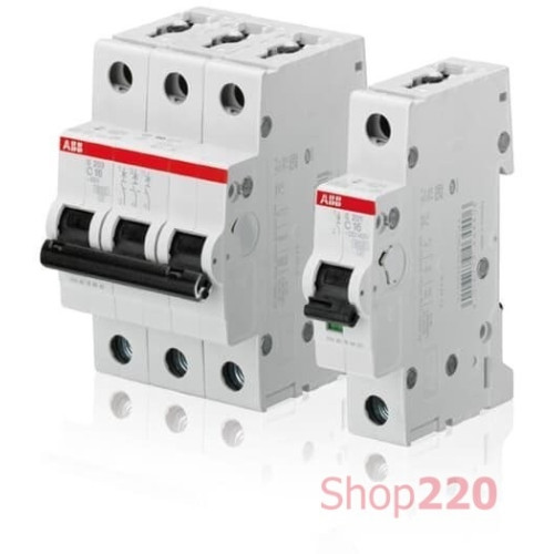 Автоматический выключатель 20А, 3 полюс, тип C, SZ203-C20 ABB 2CDS253025R0204