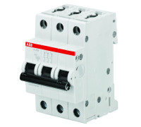Автомат 10А, 3 полюса, тип C, S203-C10 ABB 2CDS253001R0104
