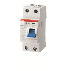 УЗО 25А, 30мА, 2 полюса, F202 AC-25/0,03 ABB 2CSF202001R1250