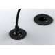 Врезная мебельная розетка 220В + USB, черный, Versatag ASA 060.36F.00001