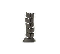 Гибкий кабель-канал, черный, Vertebra ASA 010.120.00003