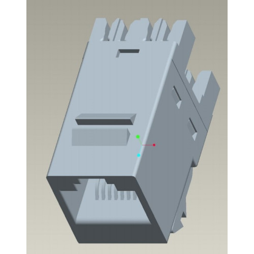Сетевой модуль RJ-45 UTP категория 5е, SL 110 NETCONNECT, CommScope 1375191-2