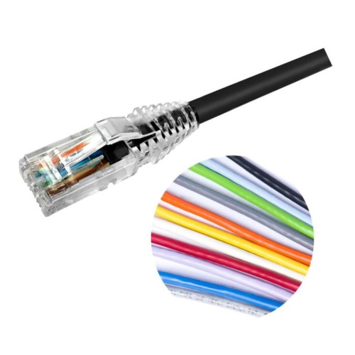 Патч-корд 0,5м RJ-45 UTP категория 5е LSZH, NETCONNECT CO155E2-08C050 CommScope