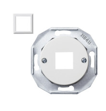 Корпус компьютерной розетки, белый, Renova WDE011700 Schneider