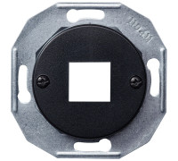 Корпус компьютерной розетки, черный, Renova WDE011702 Schneider
