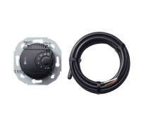 Терморегулятор для теплого пола, черный, Renova WDE011625 Schneider