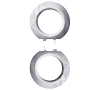 Рамка боковая, белый мрамор, Renova WDE011461 Schneider
