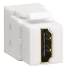 Разъем HDMI 2.0 типа KeyStone, VZ20HS Hager