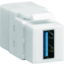 Разъем USB 3.0 типа KeyStone, VZ30US Hager