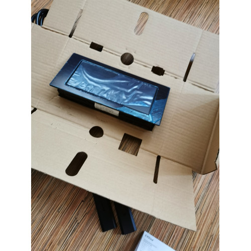 Вращающийся блок розеток 220В+USB EVOline BackFlip, черный
