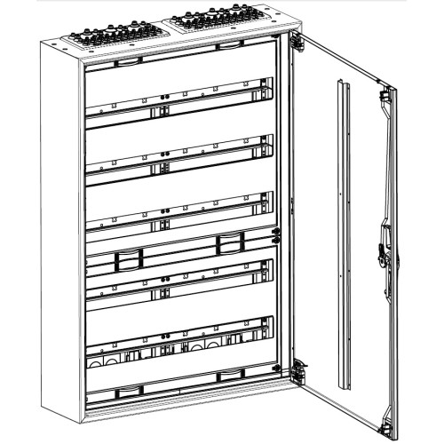 Щит внешний 130 модулей, 800x550x161мм, FWB52M2 Hager Univers