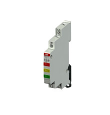 Индикатор на три фазы на DIN-рейку, красный-желтый-зеленый, E219-3CDE ABB