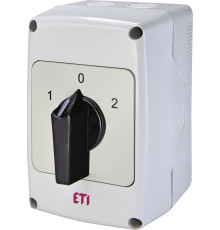 Переключатель 1-0-2 в корпусе, 32 А 3 фазы, IP65, CS 32 53 PNG ETI 4773198