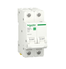 Автоматический выключатель 40А, 2 полюса, уставка В, Resi9 R9F02240 Schneider Electric