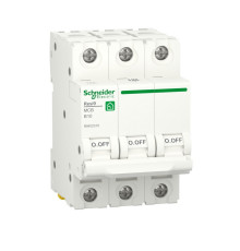 Автоматический выключатель 10А, 3 полюса, уставка В, Resi9 R9F02310 Schneider Electric