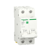 Автомат 40А, 2 полюса, уставка С, Resi9 R9F12240 Schneider Electric