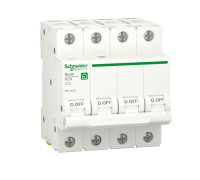 Автомат 25А, 4 полюса, уставка С, Resi9 R9F12425 Schneider Electric