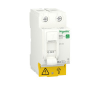 УЗО 63А, 30 мА, 2 полюса, тип А, Resi9 R9R61263 Schneider Electric