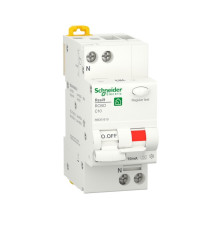 Дифавтомат 10А, 10 мА, уставка С, тип А, Resi9 R9D51610 Schneider Electric