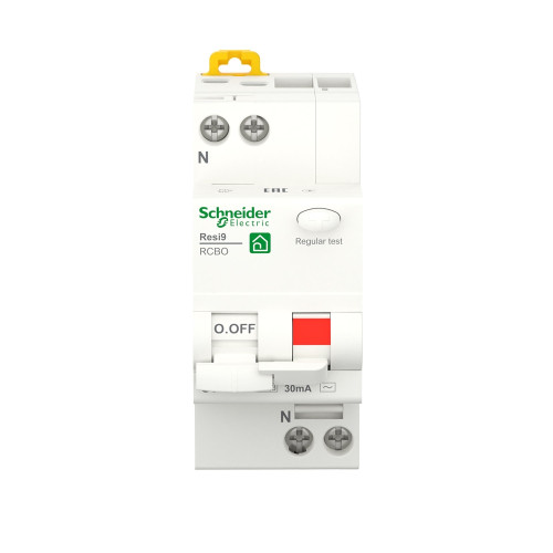 Дифавтомат 10А, 10 мА, уставка С, тип А, Resi9 R9D51610 Schneider Electric
