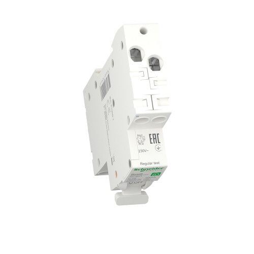 Компактный дифавтомат 10А, 10 мА, уставка С, тип А, Resi9 R9D81610 Schneider Electric