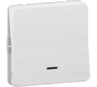 Переключатель с подсветкой IP55, белый, Mureva Styl Schneider MUR39024