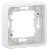 Рамка 1 пост IP55, белый, Mureva Styl Schneider MUR39107
