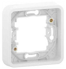 Рамка 1 пост IP55, белый, Mureva Styl Schneider MUR39107