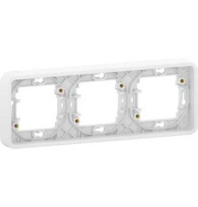 Рамка 3 поста IP55, белый, Mureva Styl Schneider MUR39109