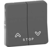 Механизм управления жалюзи IP55, черный, Mureva Styl Schneider MUR35042
